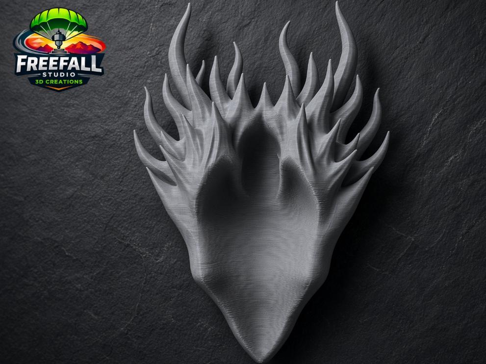 The Demon Wall Hang- 3D Printed Horror Display