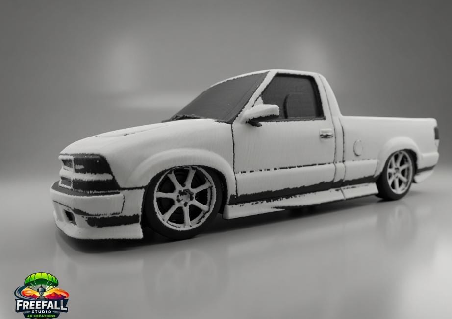 1:16 Chevy S10 Mini Truck Model