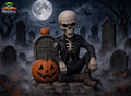 3D Printed Halloween Outlaw Graveyard Skeleton