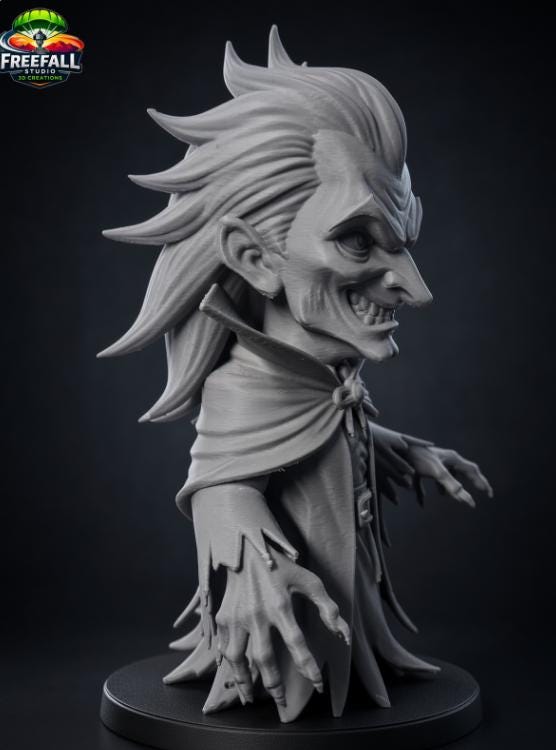 Halloween Vampire Troll Decor