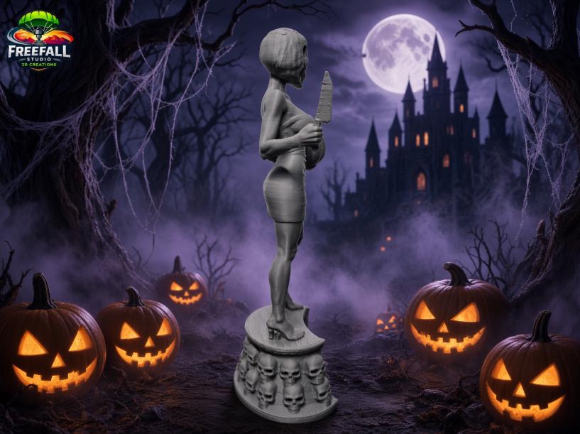 3D Custom printed Halloween decor- The Harvester of Souls