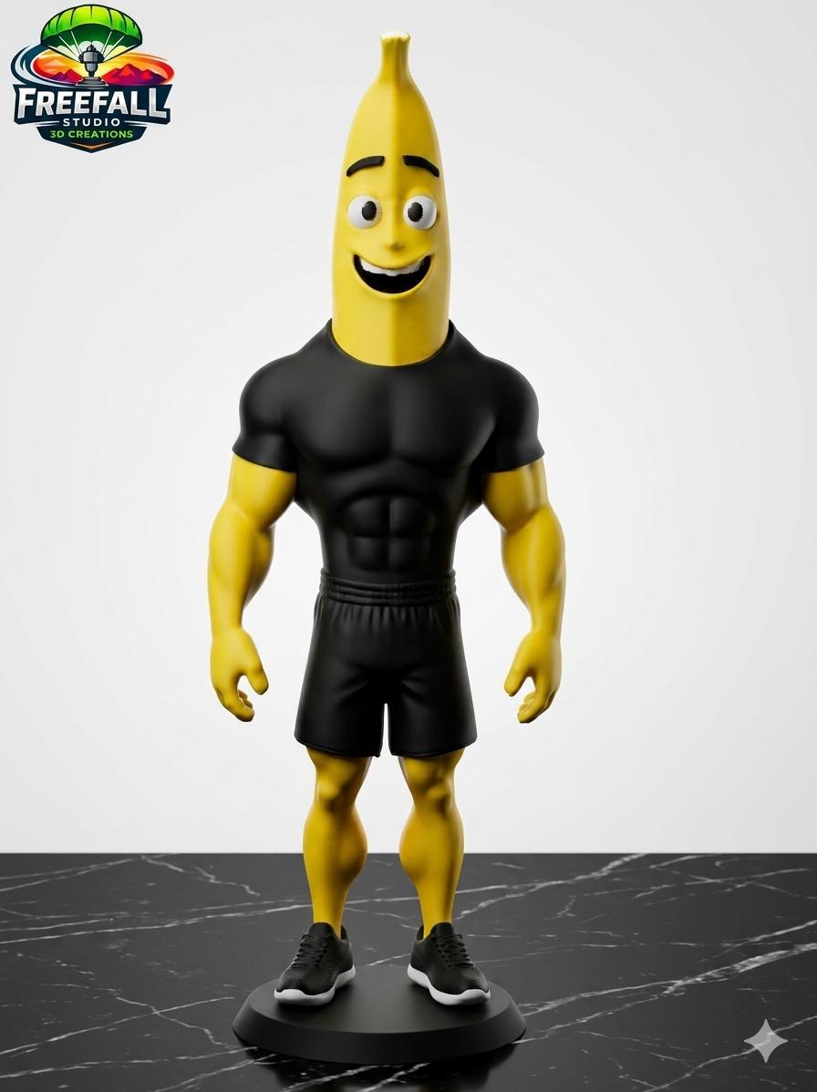 Vibrant 3D Printed Anthropomorphic Fruit & Vegetable Drama Crew – Individual or Full Set of 12