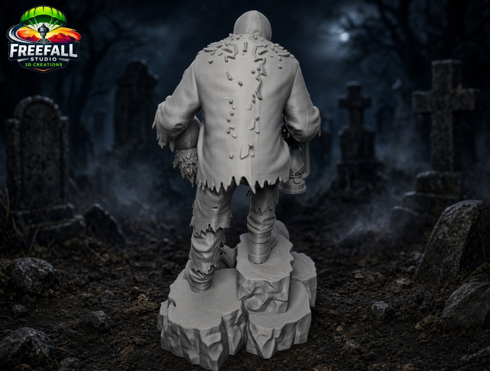 The Undead Head Hunter- Halloween Decor