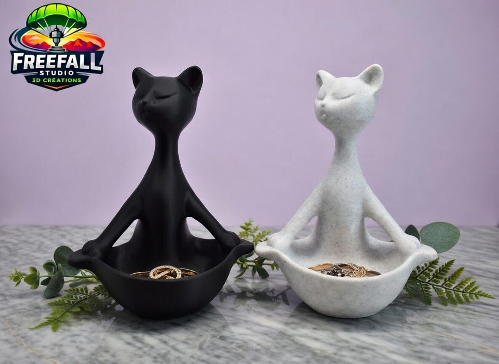 Custom Cat Jewelry Bowl