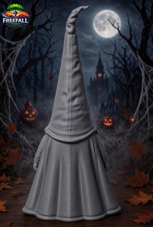 3D Printed Garden gnome from hell just showed up for Halloween
