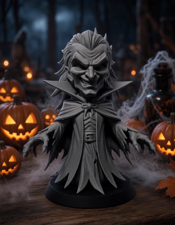 Halloween Vampire Troll Decor