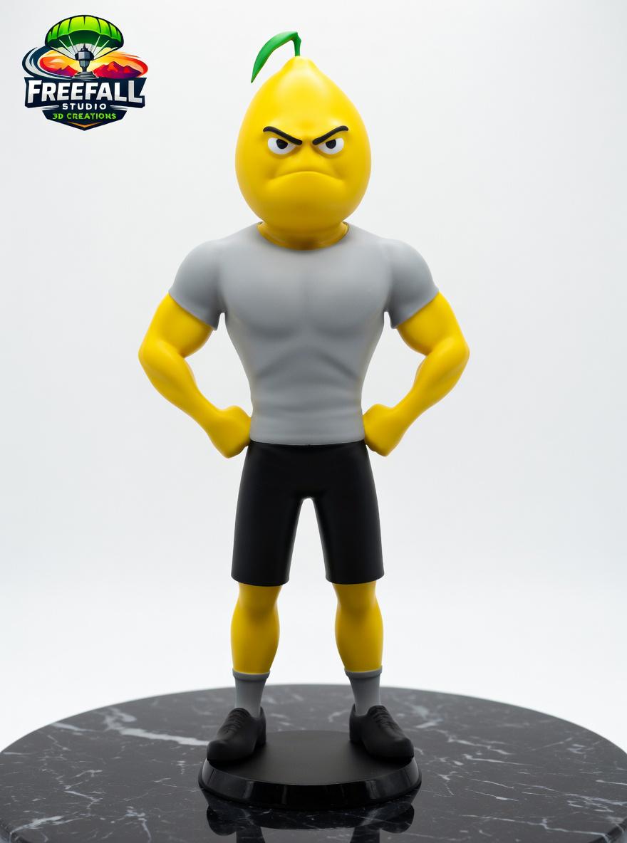 Vibrant 3D Printed Anthropomorphic Fruit & Vegetable Drama Crew – Individual or Full Set of 12