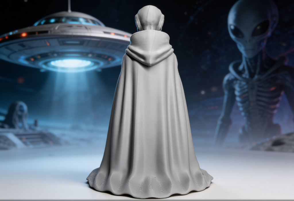 The Galactic D- Rated X Alien- 3D printed Decor