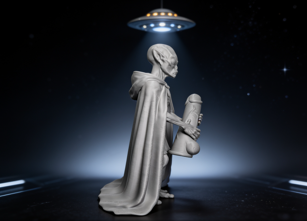 The Galactic D- Rated X Alien- 3D printed Decor